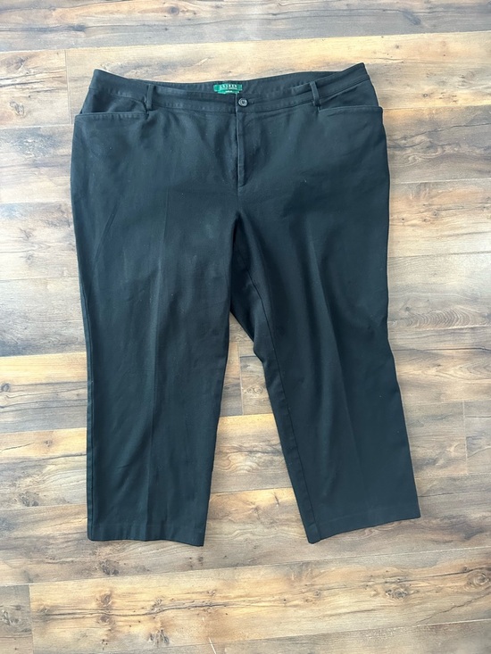 Lauren Ralph Lauren Pants - Lauren Ralph Lauren Black Dress Pants 22W Straight Leg Career Work